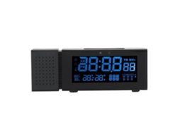HURRISE Home Clock Multi-Function Digital Sound Alarm Clock para Casa Night Lamp Color Human Sensing