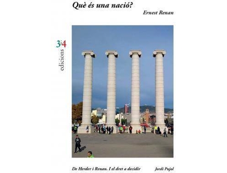 Livro Què és una nació? de Ernest Renan (Catalão)