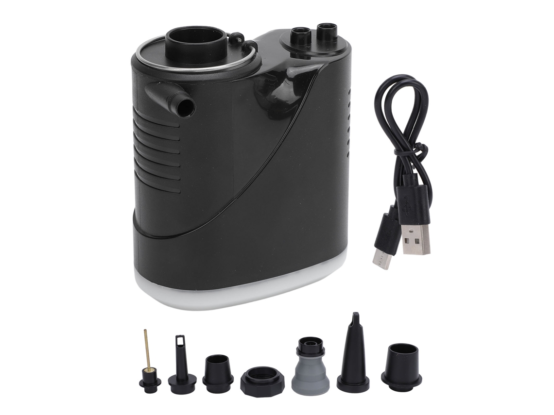 Bomba de Ar Elétrica Portátil Usb c para Inflatáveis