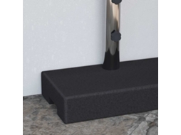 Maison Exclusive - Base De Guarda-sol Retangular Granito 25 Kg Preto