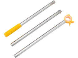 Barra Para Gavetas E Persianas Mikikit, Em Metal E Plástico, Com Design Em Bico De Pato 3 Seções, Ideal Para Uso Interno
