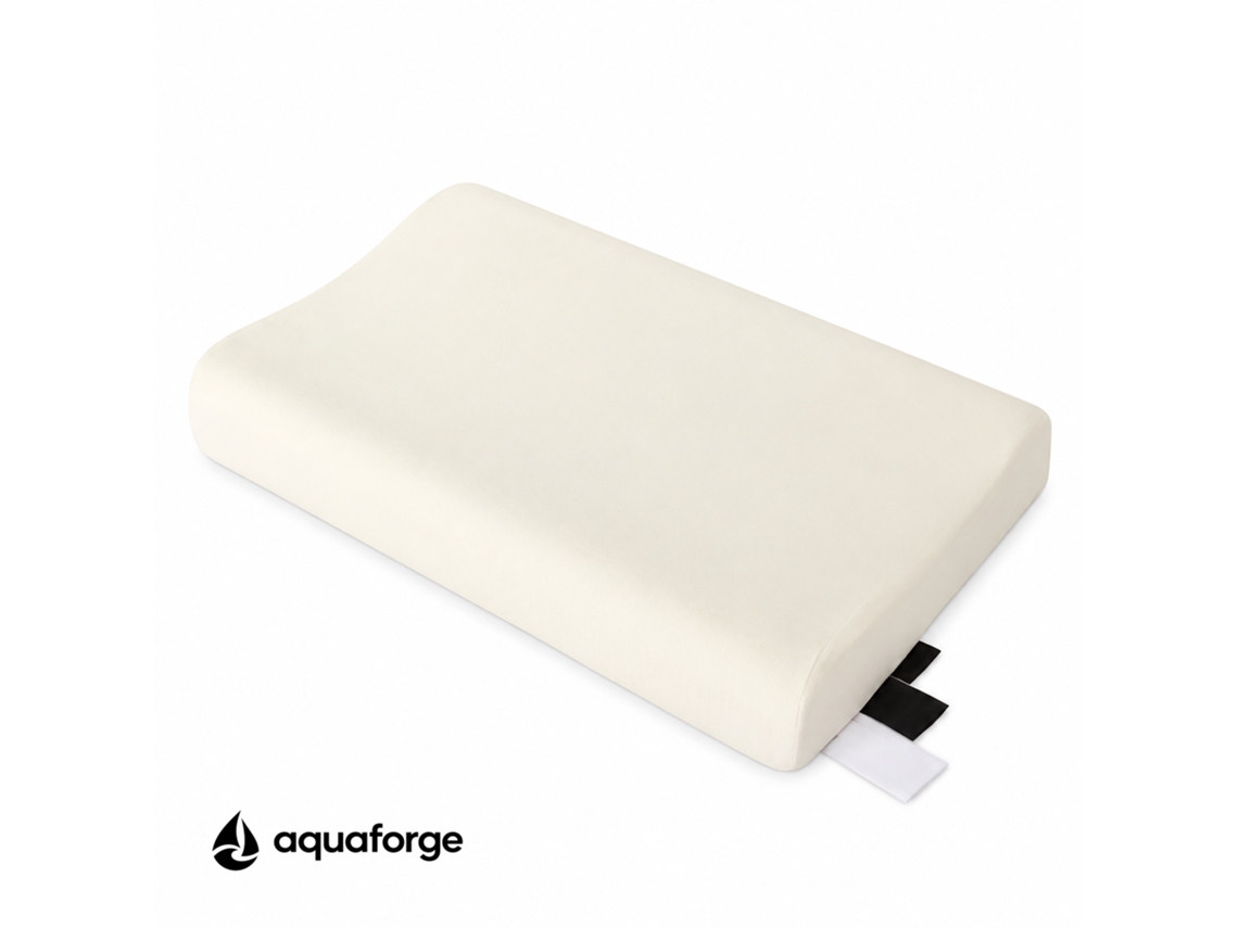 Almofada Cervical Ergonómica Espuma Viscoelástica 42 X 70 X 8 Cm