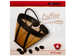 Filtro Universal SCANPART para Máquina de Café Gold (Lavável na máquina)