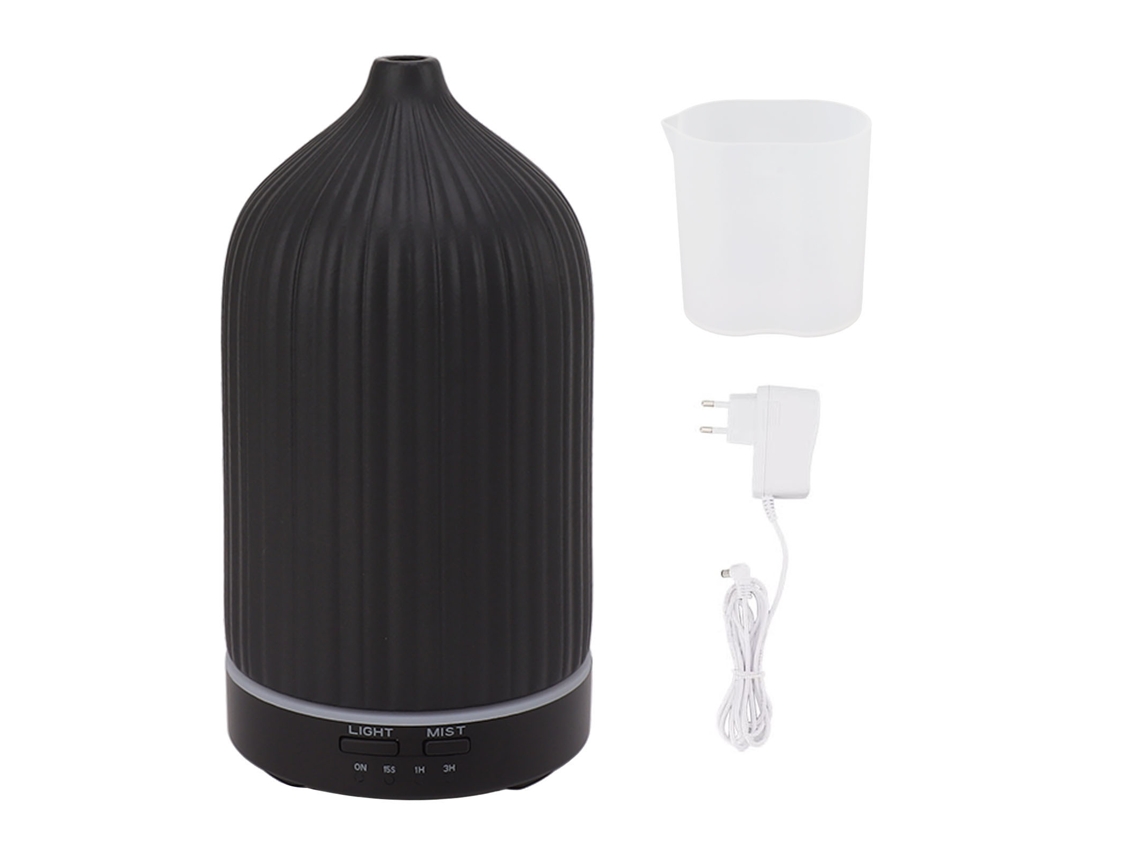 Umidificador de Aroma Cerâmico com Ultra som 7 Cores Led | S/MARCA