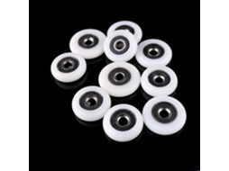 Conjunto De 8 Roletes De Plástico Com, (cor: S260-8 Peças, Tamanho: 27 Mm)
