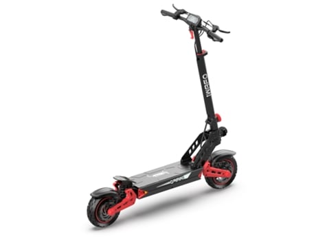 Is2 Max Vermelho Elétrico Dobrável Scooter Vem Com 1200w Motor 52v 20ah Bateria De Grande Capacidade Com Display Led E Freio De Disco Duplo Iwafo
