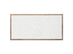 Cabecero Home Esprit Blanco Natural 180 x 5 x 90 cm
