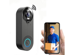 Campainha Visual Confozen® com Wi Fi Visão Noturna Infravermelha Alcance de Transmissão de 300 M Brilvibera_gsg
