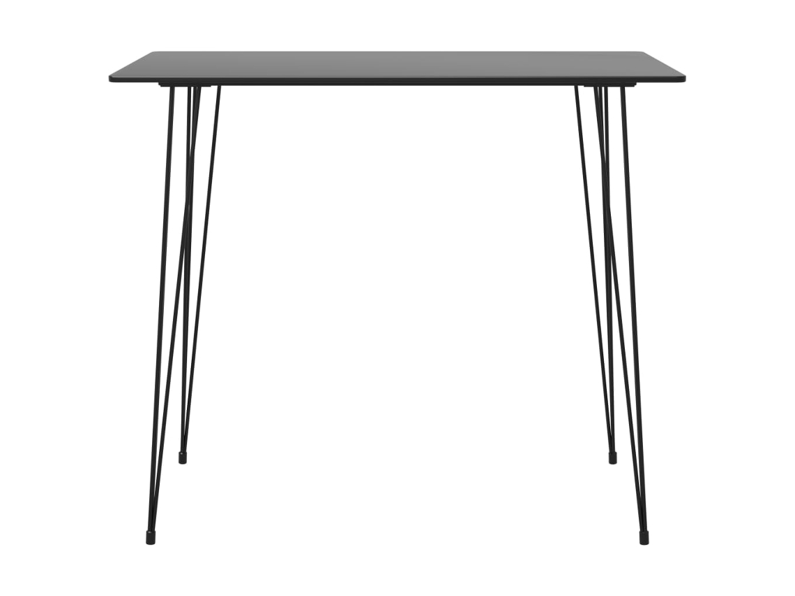 Mesa de Bar 120x60x105 Cm Preto MAISON EXCLUSIVE