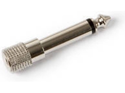 Adaptador Áudio FONESTAR (Jack 3.5mm - Jack 6.3mm)