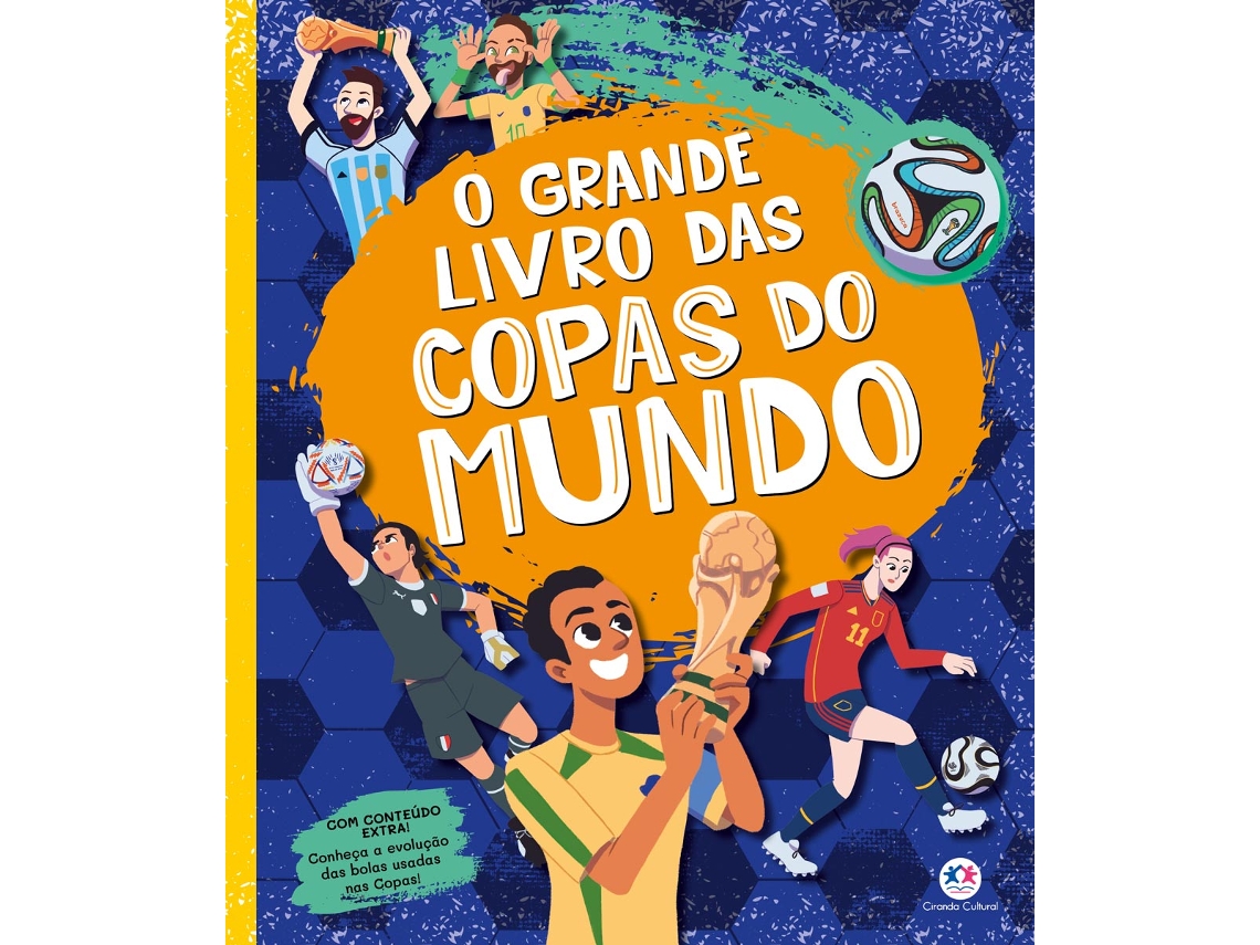 Livro O Grande Livro Das Copas Do Mundo - Com Figurinhas De Ligia Evangelista (português)