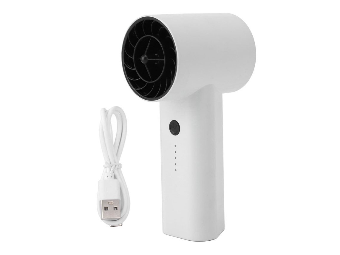 Ventilador de Mão Portátil 130000rpm com 5 Velocidades | S/MARCA
