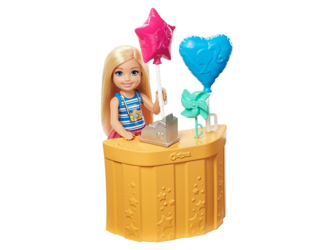 Barbie Club Chelsea Blonde And Carnival Playset 6 Inch