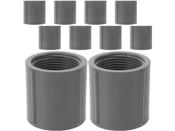 Adaptador Fêmea-fêmea Para Sistema De Irrigação Jardim, Conexão