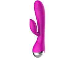 Vibrador Recarregável À Prova D'Água de Silicone com 10 Modos de Vibração para Mulheres Roxo YIZHOOD