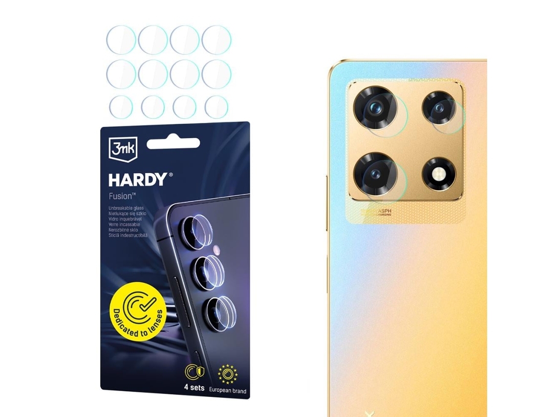 Película De Ecrã Infinix Note 30 Pro 3mk Hardy Fusion Lens Protection