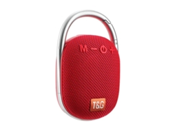 (vermelho) Mini Alto-falante Bluetooth Portátil Com Baixa Frequência, Sem Fio E À Prova D'água.