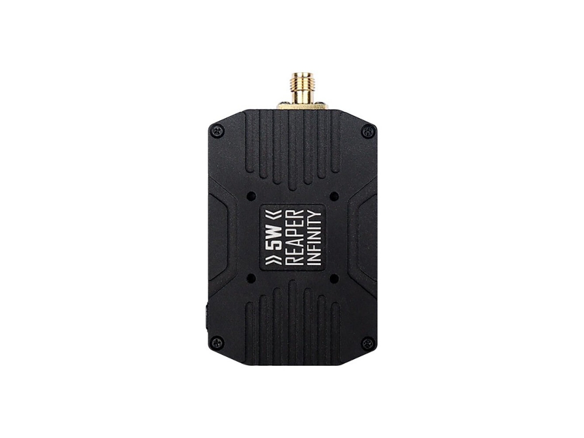 Transmissor Fpv Foxeer Reaper Infinite 5.8ghz 40ch 5w Modo Pit/25mw/500mw/1500mw/3000mw/5000mw para Drones e Aviões Rc de Longo Alcance MDUG