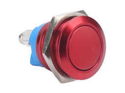 Laxiscreed Interruptor Com Botão Metálico Waterproof E Auto-rearme Para Ambientes Expostos