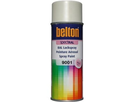 Spray Belton Spect Ral Brilhante 400 Ml (Ral 9001 Branco Creme)