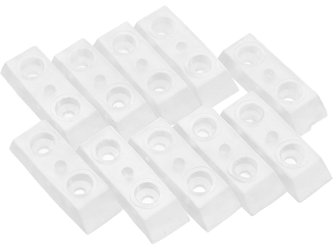 Conjunto De 10 Almofadas Antiderrapantes Silicone Para Pés Cadeiras, Tapetes De Porta E Almofadas Antiderrapantes Para