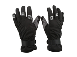 2026 guantes Térmicos de Ciclismo Resistentes Ao Vento com Tela Tátil para Inverno, Esqui, Dedos Completos, Preto, Tamanho L