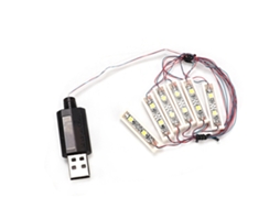 2026 lâmpada Led de Barra Universal Diy com Carregamento Usb para Decoração de Blocos Brilhante