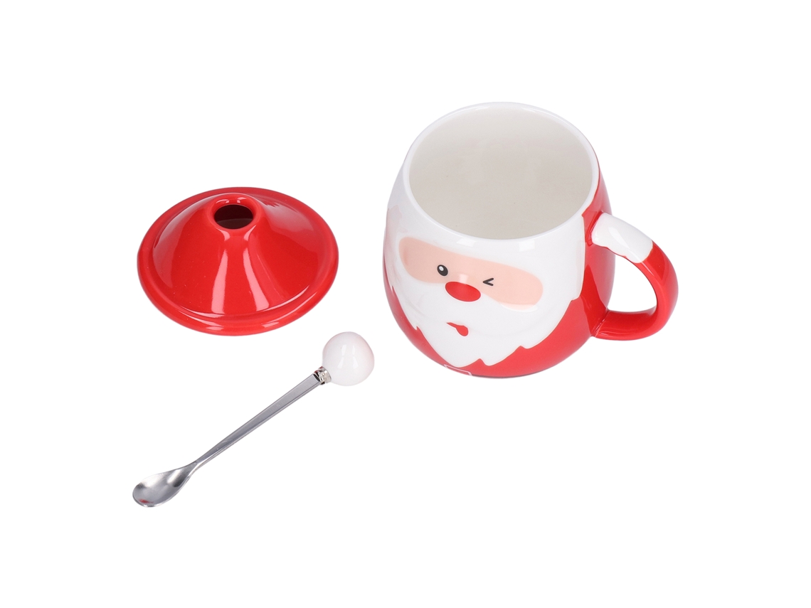 Caneca De Vidro Dupla Camada Urso Design Verde Com Alça