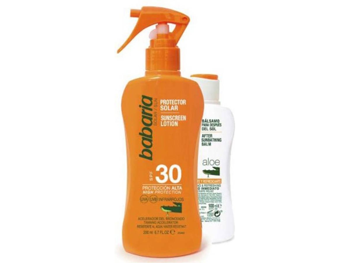 After Sun BABARIA Aloe Vera SPF 30 (200 ml) Worten.pt
