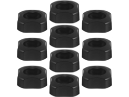 Conjunto De 10 Porcas De Reposição Para Suporte De Celular Veicular Com Rosca, Tipo Anel.