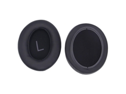 Almofadas Auriculares De Substituição Para Fio Momentum 3 3.0 Em Pele De Preto Lurelia