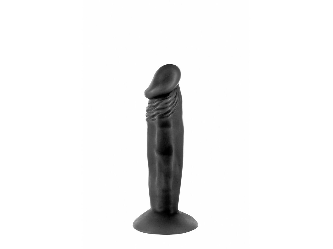 Dildo Real Body Preto 16 Cm VETONEK