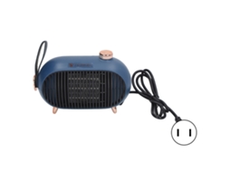Laxiscreed Aquecedor Eléctrico Silencioso De Ar Quente Para Escritório E Quarto Compacto