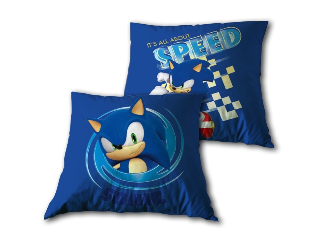 Almofada Quadrada Sonic Speed ​​35x35 Cm 87250