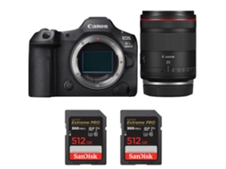 Eos R5 Mark Ii + Rf 35mm F/1.4 L Vcm + 2 Sandisk 512gb Uhs ii 300mb/s + Ebook “20 Dicas para Fotos Que Impressionam” CANON