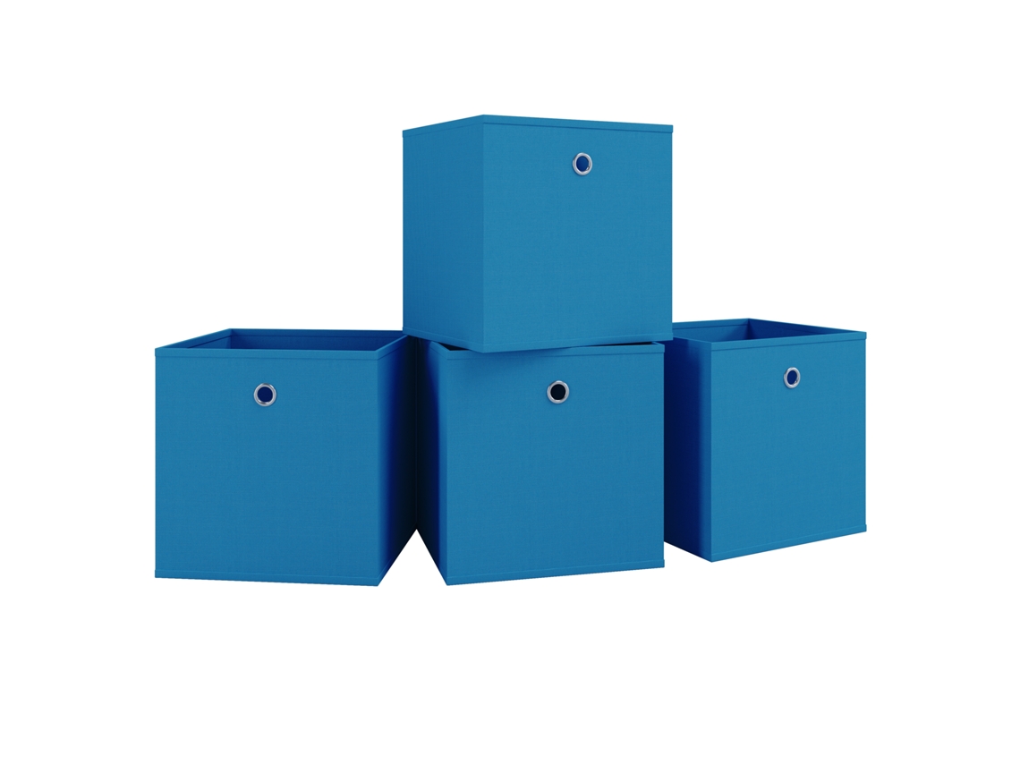 Conjunto de 4 Caixas Dobráveis Caixa Dobrável Boxas VCM