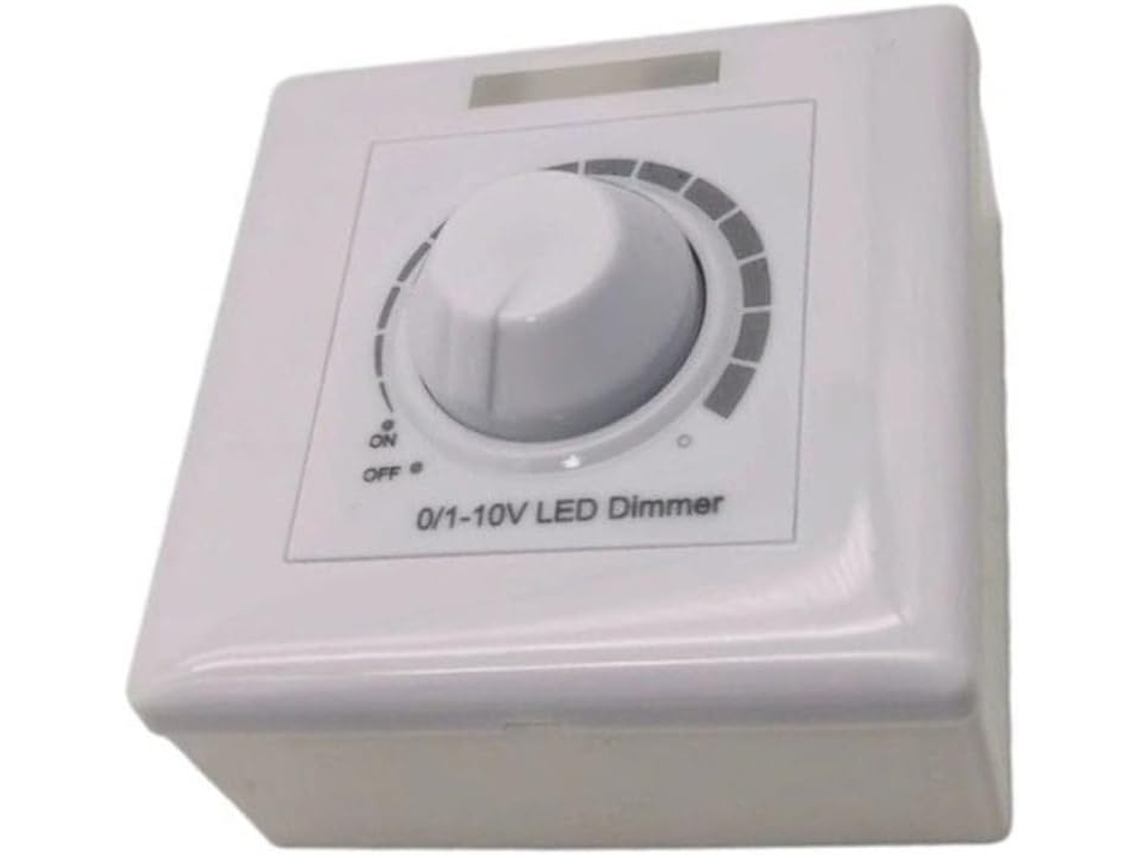 Interruptor Dimmer De Luz 0-10v, Módulo De Controle Led Com Brilho Ajustável E Botão, Conversor De Sinal Ac 85-277v Para