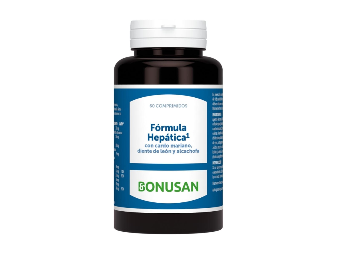 Fórmula De Fígado 60 Comprimidos Bonusan