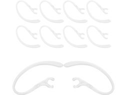 Shineofi Crochets D ' Oreille Anti - Perte Et Rotation 360 ° 10 Pieces En Silicone Souple Ajustables Et
