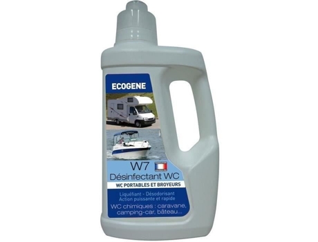 Desinfetante W7 Para Wc Químicos 1 L Ecogene