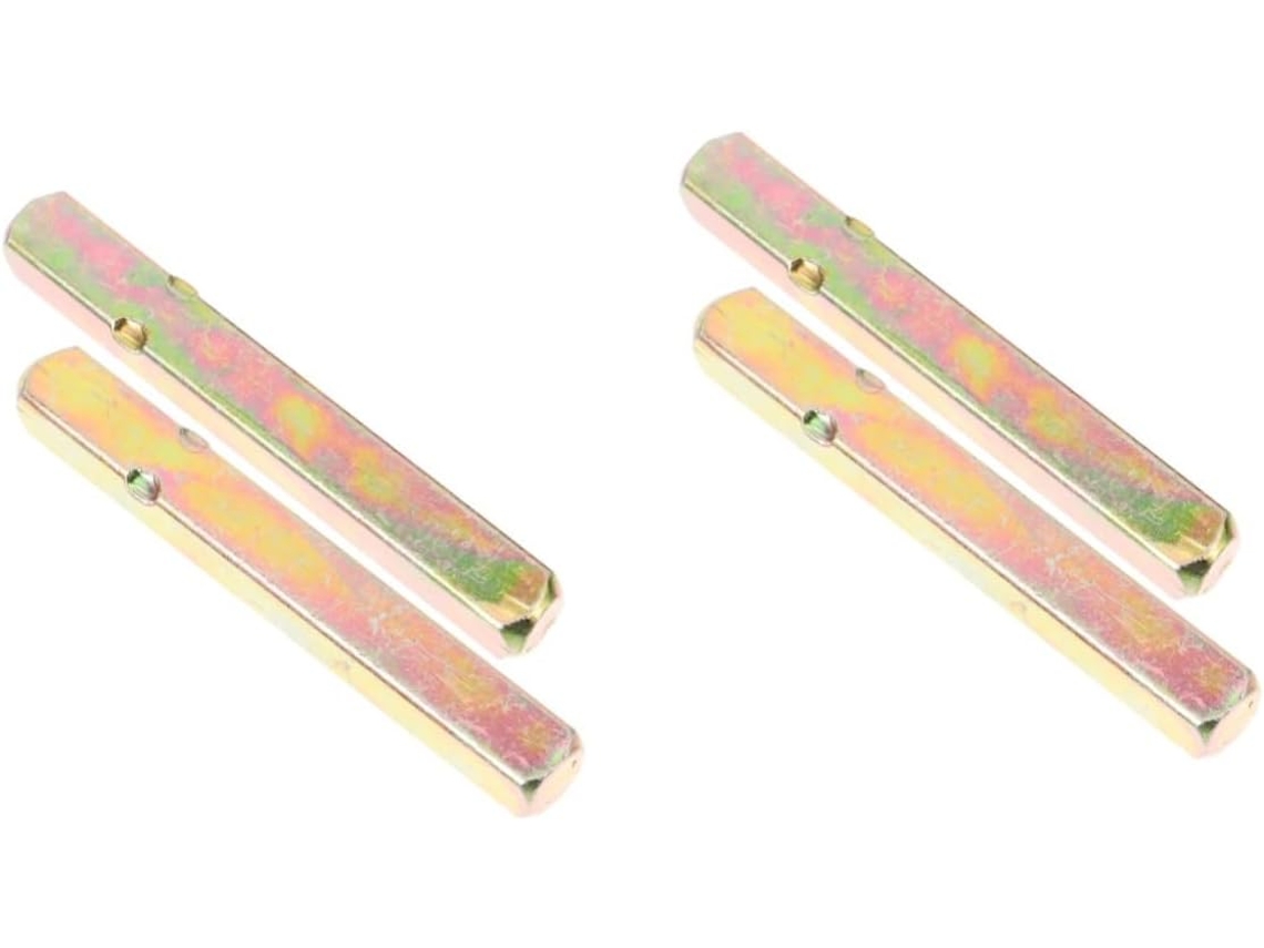 Conjunto De 4 Peças Eixo Reto Para Maçaneta Porta Estilo Antigo, Para Substituição De Ferragens Portas Antigas