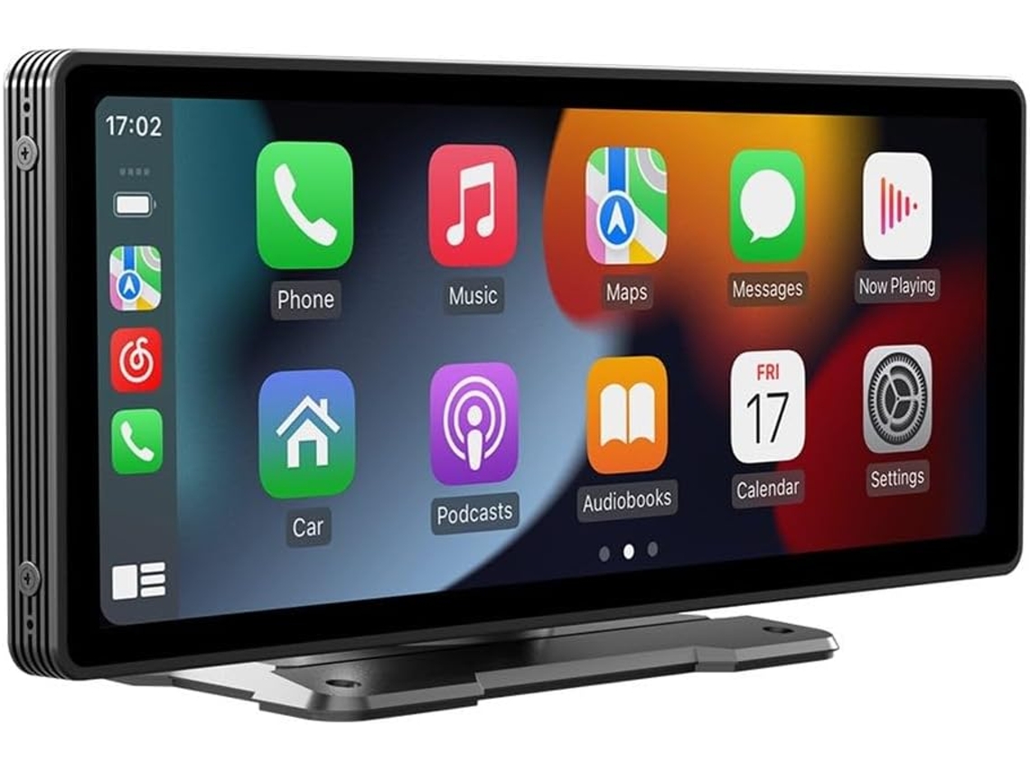 Central Multimídia Automotiva de 10,3" com Carplay e Android Auto, Câmera de Ré, Entradas Usb e Sd. SFUSHOS