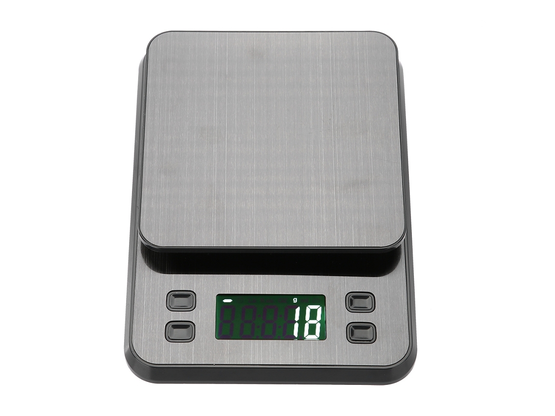 BALANÇA AQUAFORGE digital, 10 Kg/1 G, com visor LCD e alta precisão