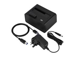 Enclosure Para Disco Rígido (suporta Discos Rígidos Sata De 2,5/3,5 Polegadas, Transferência Usb 3.0 De Alta Velocidade)