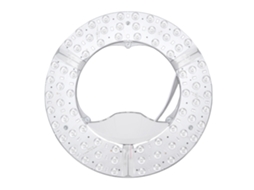 Módulo De Luz Led Para Ventilador De Teto, Material: Alumínio E Pc, Acessório De Substituição Redondo