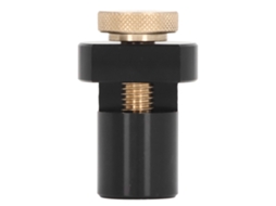 Bloque Limitador De Mesa De Carpintería 19mm Perro De Banco De Aluminio Antideslizante Tornillo De Pulgar Negro