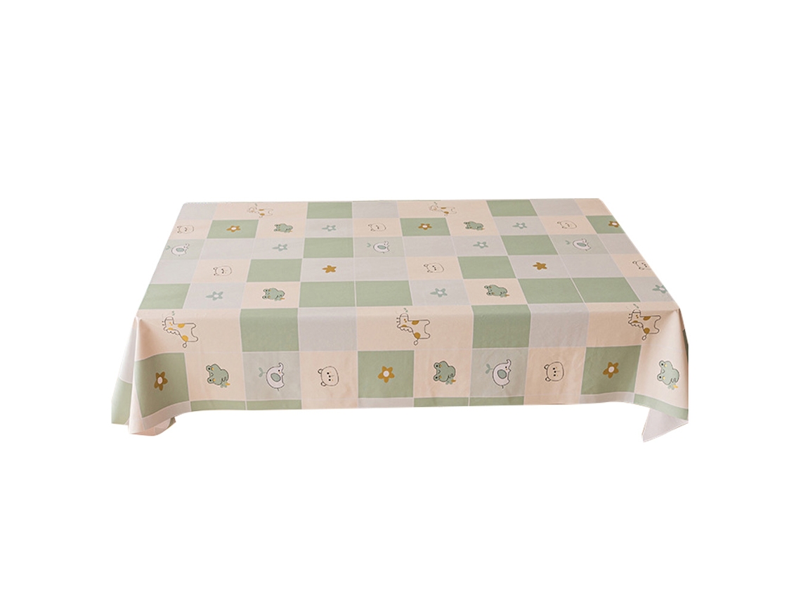 EIOORORRIY Toalha De Mesa Retangular Pvc Impermeável E Resistente A Óleo Com Design De Desenho Animado Para Crianças