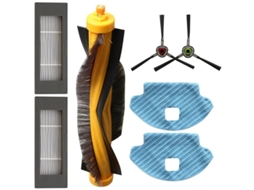 Conjunto De Acessórios Para Esfregão, Incluindo Filtro E Escova Lateral, Compatível Com Aspirador Pó I-robot Sweeper Combo. Peças Reposição