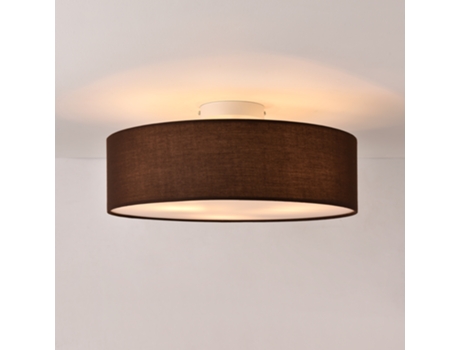 Candeeiro de Tecto LUX.PRO Castanho (60 W - E27)