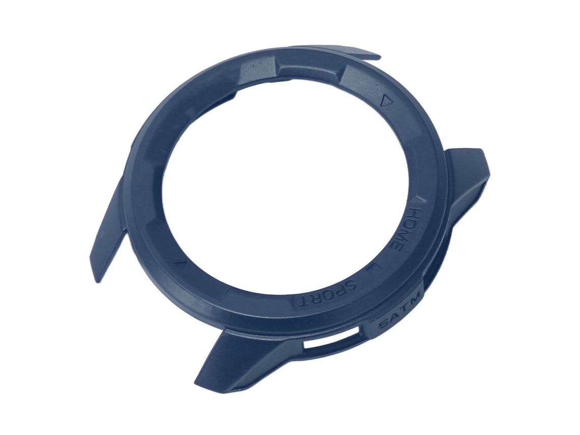 Capa Bumper De Plástico Protetora Anti Impacto Para Smartwatch X1 Azul Noturno